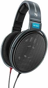 Sennheiser Consumer Audio HD 600 هدفون حرفه ای پشتی باز ، سیاه ، سیمی