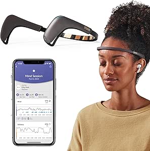 MUSE 2: پیشانی پیشانی مغز USB -C- EEG Muse Meditation Tracker – دستگاه های بیوفیدبک چند حسگر برای استفاده در منزل با راهنمایی بازخورد صدا پاسخگو – دستگاه های Neurofeedback