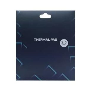 NKOMAX THERMALRIGHT PAD THERMAL 12.8 W/MK ، 120x120x2.5mm ، مقاومت در برابر حرارت غیر رسانا مقاومت در برابر دمای بالا ، لنت های حرارتی سیلیکون برای لپ تاپ Heatsink/GPU/CPU/LED (2.5 میلی متر)
