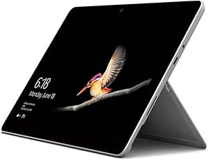 Microsoft Surface Go 10 اینچی Tablet-PC-(نقره ای) (پردازنده طلای Intel Pentium 4415y ، 8 گیگابایت رم ، SSD 128 گیگابایتی ، گرافیک 4GB HD 615 ، ویندوز 10 در حالت S) (تجدید شده)