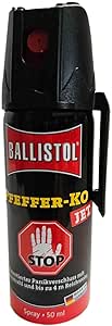 Ballistol Pepper Defense Spray Ko Jet ، 50 میلی لیتر ، 24430