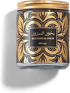 Hunidi – Bakhur Surur 125 Grams – ترکیبی از Blowzomes نارنجی – طراوت و استرس