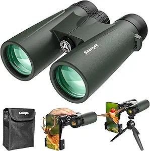 دوچشولهای Adorrgon 15×45 HD برای بزرگسالان دارای آداپتور تلفنی ، سه پایه و آداپتور سه پایه – دوچشمهای نمای بزرگ با دید کم نور کم برای تماشای پرندگان سفر مسافرتی