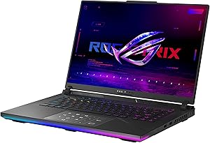 asus rog strix scar 16 (2023) لپ تاپ بازی ، سحابی 16 اینچی HDR QHD 240HZ/3MS ، 1100 نیت ، مینی LED ، GeForce RTX 4080 ، Intel Core I9-13980HX ، 32GB DDR5 ، 1TB PCIE ، Wi-Fi 6E ، Windows 11 Pro ، G634J-x634JES
