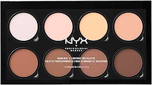 آرایش حرفه ای NYX Professional Highlight & Contour Pro Plette ، 01 ، اندازه کامل