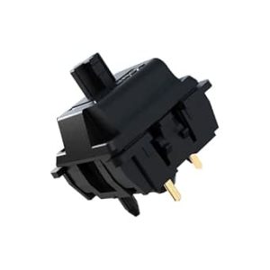سوئیچ های صفحه کلید پیش از لوبر Gateron Oil King V2 ، سوئیچ های خطی سیاه 55GF 55GF سازگار برای صفحه کلید مکانیکی MX DIY (36pcs ، سیاه)