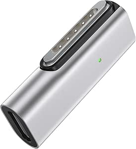 140W MAG-SAFE 3 USB C PD آداپتور ، سازگار با M1/M2 MacBook Pro (2021/2023)/MacBook Air 2022 (M2) شارژ سریع مغناطیسی Gen3 نوع C Ultra-Light Portable