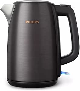 کتری استیل ضدزنگ Philips 5000 – 2200W ، 1.7L ، درب بهار ، سیاه و مس – HD9352/31