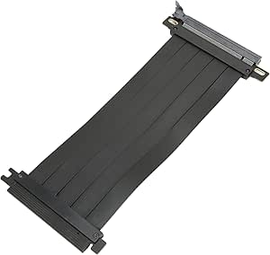 کابل Riser Sorandy Ultra PCIE 4.0 X16 ، با سرعت بالا انعطاف پذیر درگاه زاویه سمت راست GPU کابل گرافیک کابل پسوند سازگار با RTX3090 ، RTX3060TI ، RX6900XT ، 200 300 400 500