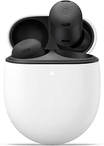 Google Pixel Buds Pro – گوشواره های لغو سر و صدا – حداکثر 31 ساعت عمر باتری با مورد شارژ – هدفون بلوتوث – سازگار با شارژ بی سیم – ذغال