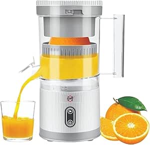 Motim Electric Citrus آبمیوه گیری ، ماشین آبمیوه گیری اتوماتیک برای تهیه آب پرتقال ، فشرده سازی پرتقال ، لیمو ، میوه کیوی ، گریپ فروت (سفید)
