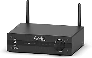 بلوتوث Arylic BP50 5.2 APTX AUDIO PREAMP با ARC HDMI ، ورودی واج و آداپتور صوتی برنامه کنترل برنامه با DAC ، خروجی های RCA برای گیرنده AV