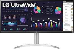 LG 34 اینچی 34WQ650 مانیتور Ultrawide | 21: 9 ، FHD (2560 x 1080p) ، IPS ، SRGB 99 ٪ ، VESA DisplayHDR 400 | AMD FreeSync ™ ، 1MS MBR ، نرخ تازه سازی 100Hz