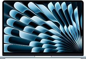 Apple 2025 MacBook Air (13 اینچی ، تراشه Apple M4 با پردازنده 10 هسته ای و GPU 8 هسته ای ، حافظه یکپارچه 16 گیگابایتی ، 256 گیگابایتی)-آسمان آبی ؛ انگلیسی