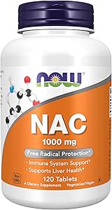 در حال حاضر قرص NAC 120 قرص ، 1000 میلی گرم