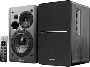 Edifier R1280DBS 42W بلندگوهای قدرتمند قفسه کتاب ، سیاه