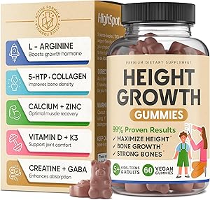 افزایش قد رشد ویتامین لثه ، کلسیم 100mg ، گلیسنات منیزیم 30mg ، روی ، اشواگاندا ، ویتامین K2 D3 25mg مکمل ماکسیمیزر بلند ، مولتی ویتامین برای بچه ها ، نوجوانان پسر و دختر ، بزرگسالان