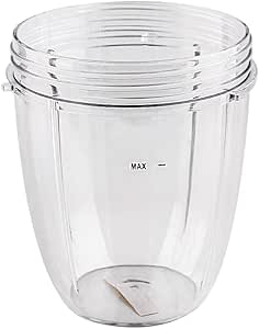 فنجان قطعات جایگزین ANBIGE برای مخلوط کن Nutribullet 600W و 900W (1 فنجان 18oz)