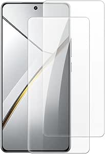 Shantime [2 Pack] محافظ صفحه نمایش شیشه ای معتدل با Oppo Realme Neo 7x 5G (6.67 اینچ) ، HD Clear Clear Anti-Scratch Fraend