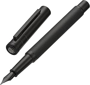 Asvine Black Forest Fountain Pen Fine Nib ، Exxtra Fine Nib ، قلم فود خم شده