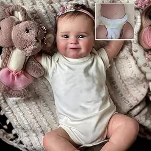 20 اینچ اندازه واقعی کودک ریشه دار موهای زائد زندگی عروسک متولد شده و در بدن کامل بدن و وینیل وینیل از لحاظ آناتومیکی درست عروسک های دختر تازه متولد شده درست
