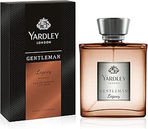Yardley London Gentleman Legacy Eau de Parfum – 100 میلی لیتر عطر لوکس امضای یادداشت های فلفل صورتی و m & arin برای مردان