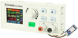 منبع تغذیه تنظیم شده، کنترل عددی XY6020-W ولتاژ قابل تنظیم DC-DC ماژول منبع تغذیه ولتاژ ثابت و مبدل جریان ثابت ولت متر 20A 1200W
