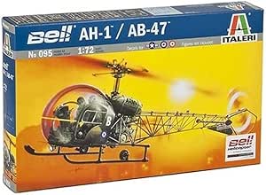 Italeri – I095 – مدل – هوانوردی – AH-1/AB-47 – مقیاس 1:72
