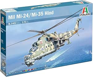 Italeri 1:72 مقیاس Mil Mi-24 / کیت مدل پلاستیکی Mil Mi-35