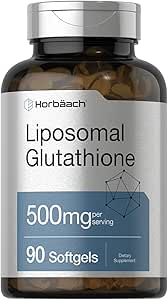 مکمل Liposomal Glutathione Horbäach 500mg | 90 نرم افزار | غیر GMO و گلوتن رایگان
