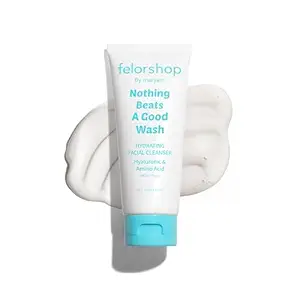 پاک کننده صورت آبرسان | شستشوی روزانه صورت برای انواع پوست | هیالورونیک اسید + اسید آمینه | شستشوی صورت کنترل روغن بدون خشکی | 100 گرم