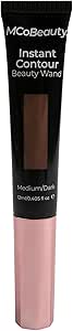 گرز زیبایی کانتور فوری MCoBeauty، متوسط/تاریک، مجسمه سازی و تعریف برای کانتور طبیعی، لوازم آرایشی وگان، بدون ظلم