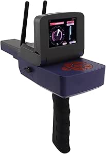 طلایاب حرفه ای 1500 متر عمق 30 متر با صفحه نمایش LCD، فلزیاب برای بزرگسالان، فلزیاب زیرزمینی دستی قابل شارژ برای گنج