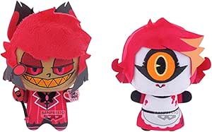 Banpresto – Hazbin Hotel vol.1 Alastor & Niffty Chibigurumi Plus