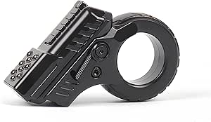 تفنگ اسباب بازی ضد استرس Elprico، تفنگ ضد استرس استیل ضد استرس برای بزرگسالان مبتلا به اضطراب و ADHD (مشکی)