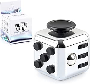 مکعب کاهش استرس خرس مومو، از بین بردن اضطراب و فشار، آرامش بدن و ذهن (نقره ای)