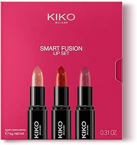 ست لب KIKO Milano Smart Fusion 02، ست لب با 3 رژ لب با پوشش براق
