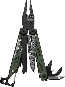 چند ابزار سیگنال Leatherman – 19 ابزار برای کمپینگ و بقا، سبز