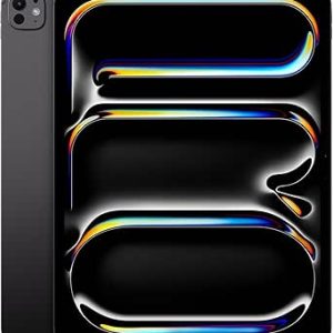 Apple iPad Pro 13 اینچی (M4): صفحه نمایش Ultra Retina XDR، 256 گیگابایت، دوربین جلویی 12 مگاپیکسلی / دوربین عقب 12 مگاپیکسلی، اسکنر LiDAR، Wi-Fi 6E، Face ID، عمر باتری تمام روز، شیشه استاندارد – Space Black