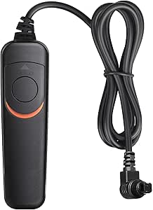 سیم کنترل از راه دور شاتر RS-80N3 سازگار با Canon DSLR Canon: 1DX 1Ds / 5D Mark II III IV / 6D Mark I II / 7D Mark II / 5DS / 5DS R