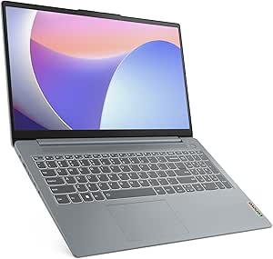 لپ تاپ Lenovo IdeaPad Slim 3 15ITN9، 15.6 اینچ FHD IPS ضد تابش، 45% NTSC، Intel Core 3 N355، 8 گیگابایت رم، 512 گیگابایت SSD، گرافیک یکپارچه اینتل، Win11 Arctic Grey [83L70011AX]