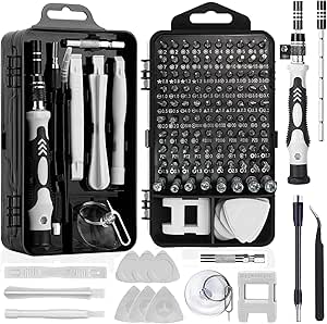 ست پیچ گوشتی دقیق، کیت پیچ گوشتی 115 در 1 با 98 بیت برای تعمیر ساعت، لپ تاپ، گوشی موبایل، دوربین و اسباب بازی