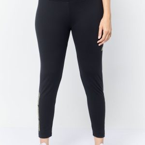 Women Tight Fit Training 7/8 Leggings, Black. Small