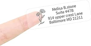 NIIMBOT 160 Pcs D110/D11/D101 Label Maker Tape پاک کردن نشانی برچسب نام پوشه فایل برچسب برچسب ضد آب برای مهدکودک، مدرسه، مسافرت، بطری نوزاد، لباس، جعبه و فنجان ناهار، لوازم مدرسه