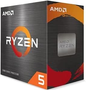 Amd Ryzen 5 5600X، پردازنده رومیزی 6 هسته ای با خنک کننده مخفی کاری Wraith، 12 رشته باز شده، 3.7 گیگاهرتز تا 4.6 گیگاهرتز، سوکت Am4، معماری Zen 3، پشتیبانی از Ddr4، بزرگ