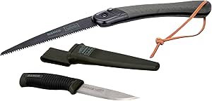 Bahco LAP-KNIFE اره هرس تاشو با چاقو