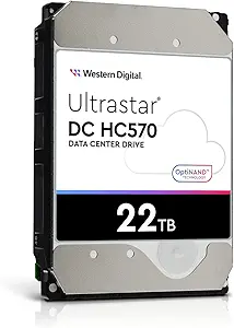 وسترن دیجیتال WD Ultrastar HC570 WUH722222ALE6L4 22TB 7200RPM 3.5 اینچ هارد رومیزی 0F48155