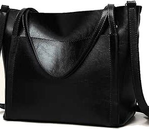 کیف دستی چرم زنانه کیف شانه ای محبوب کیف های مسنجر زنانه کیف شانه چرم مصنوعی نرم گاه به گاه کیف شانه چرم PU، کیف دستی با ظرفیت بزرگ