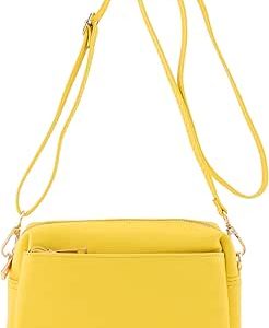 کیسه متقاطع کوچک زیپ سه گانه FashionPuzzle