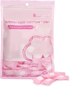 دستمال کاغذی فشرده صورت، 100 عدد دستمال کاغذی فشرده یکبار مصرف، ورقه حوله دستی نرم فشرده، دستمال کاغذی سکه فشرده مسافرتی قابل حمل برای سفر/خانه/ورزش.